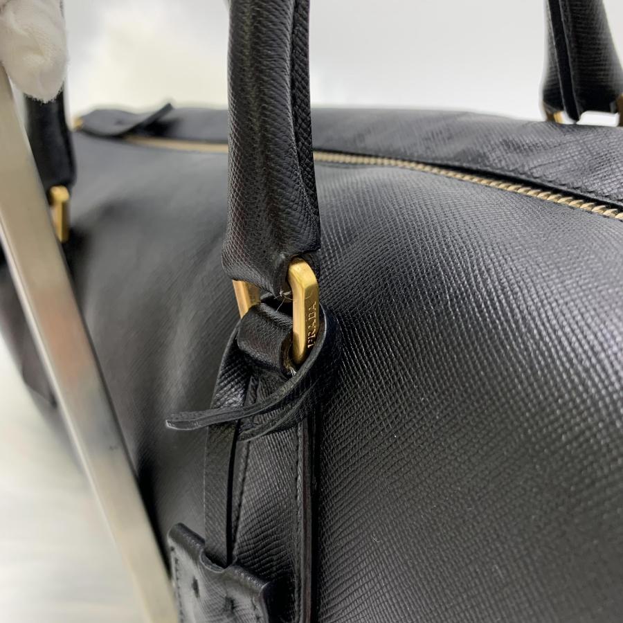 PRADA プラダ BR0487 サフィアーノスポーツレザー 黒 ミニボストン