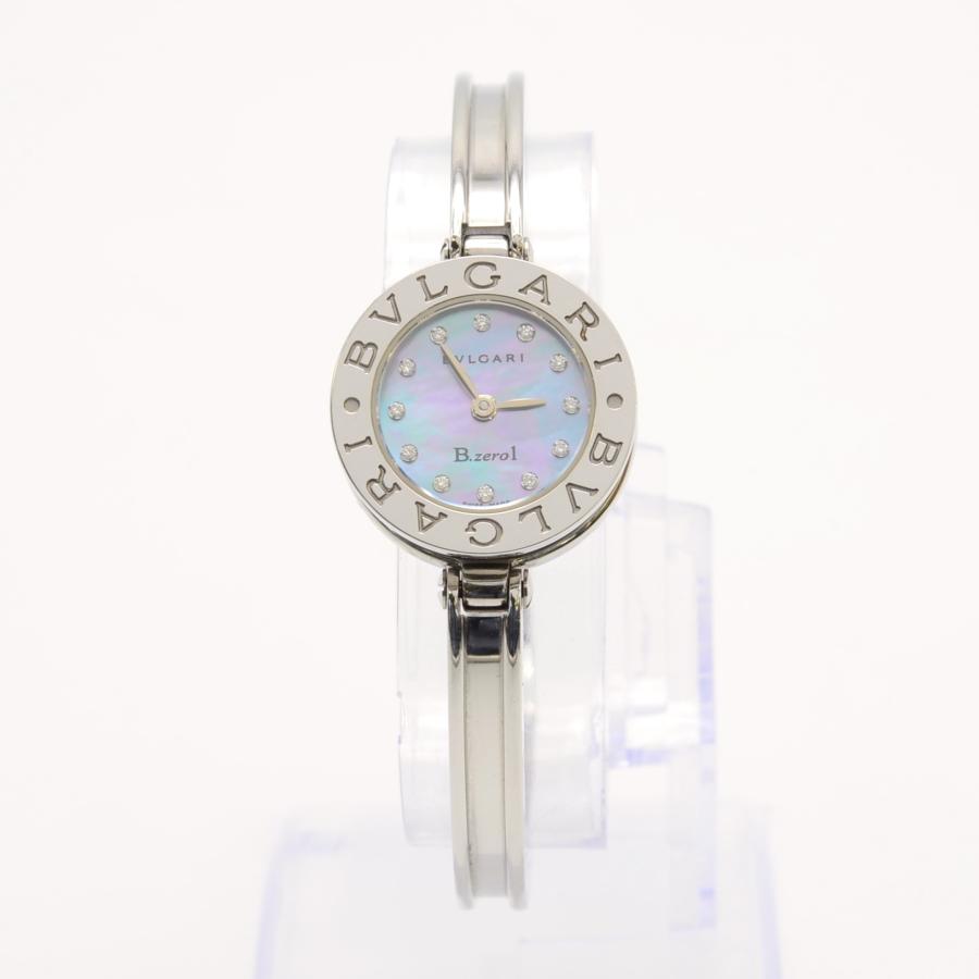 ブルガリ ビーゼロワンBZ22S/12Pダイヤモンド【美品】 BVLGARI】ブルガリ B-ZERO1 BZ22S ビーゼロワン 12Pダイヤ