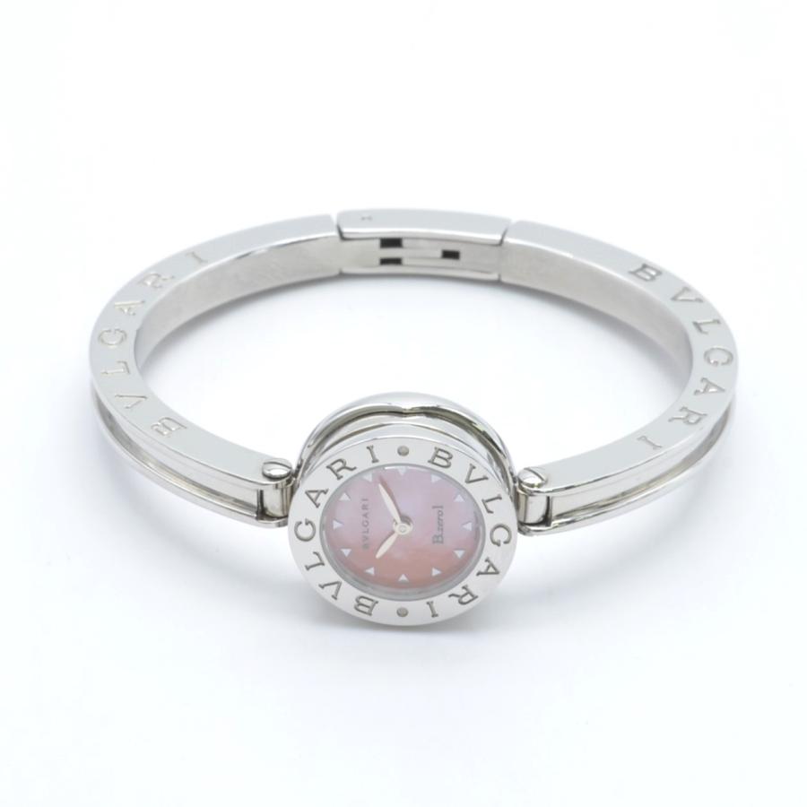✨美品✨BVLGARI ブルガリ ビーゼロワン BZ22S シェル文字盤 白色 BVLGARI ブルガリ ビーゼロワン BZ22S シェル文字盤 SS クォーツ QZ