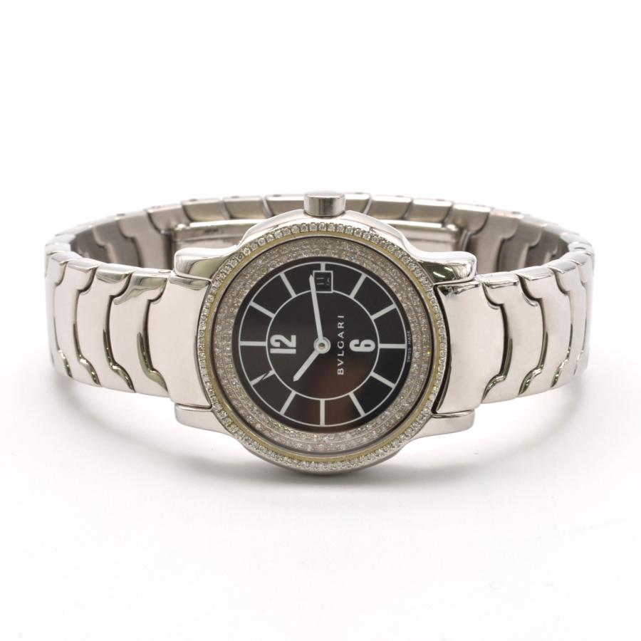 BVLGARI ブルガリ ソロテンポ ST29S ブラック文字盤 クォーツ QZ
