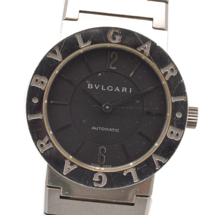 BVLGARI ブルガリ　腕時計　BULGARI BB30SS BVLGARI ブルガリ ブルガリブルガリ BB30SS 自動巻き ブラック文字盤