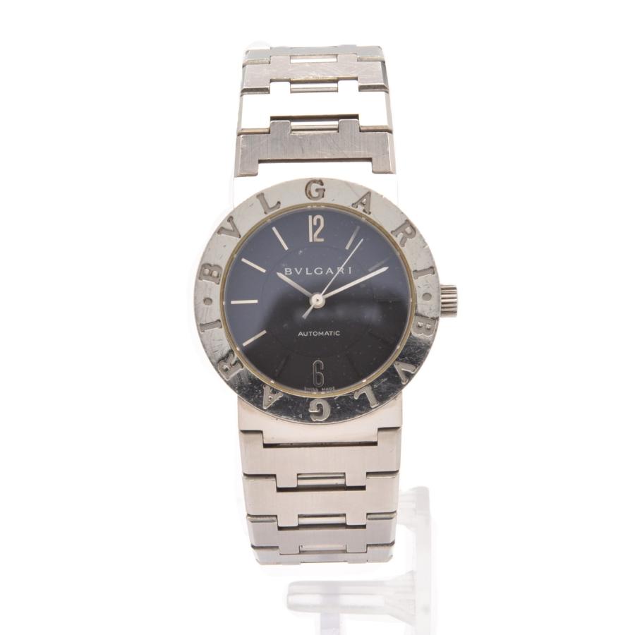 BVLGARI ブルガリ ブルガリブルガリ BB30SS 自動巻き ブラック文字盤  
