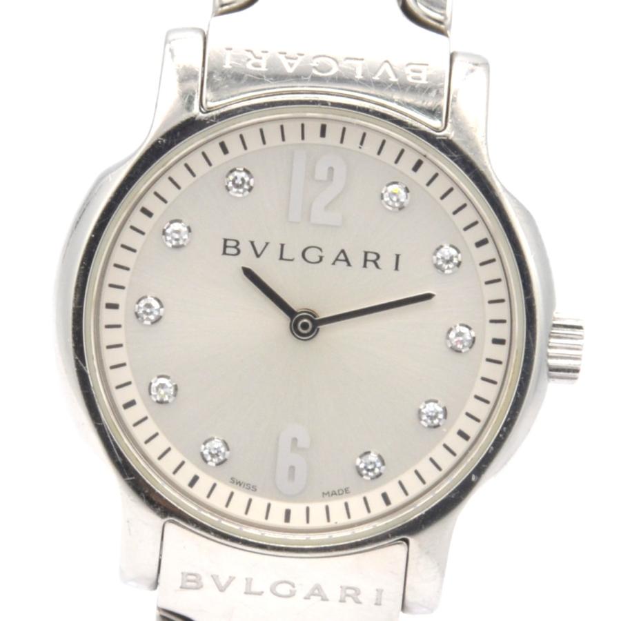BVLGARI ブルガリ ソロテンポ ST29S レディース腕時計 クォーツ 10P 