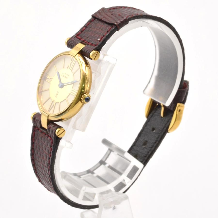 CARTIER カルティエ マスト ヴァンドーム ヴェルメイユ メンズ腕時計