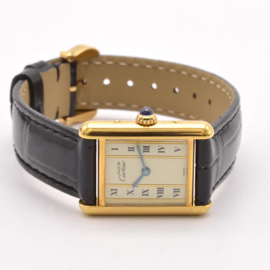 CARTIER カルティエ マストタンク Must Tank ヴェルメイユ クォーツ