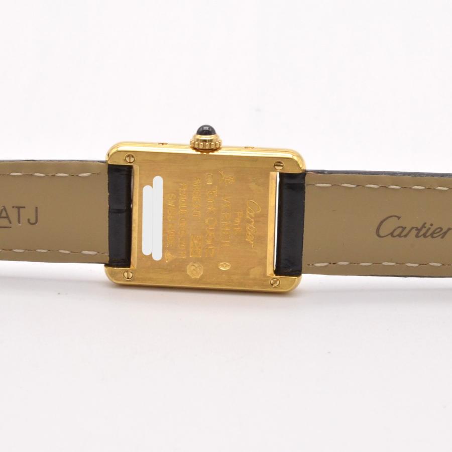 CARTIER カルティエ マストタンク Must Tank ヴェルメイユ クォーツ