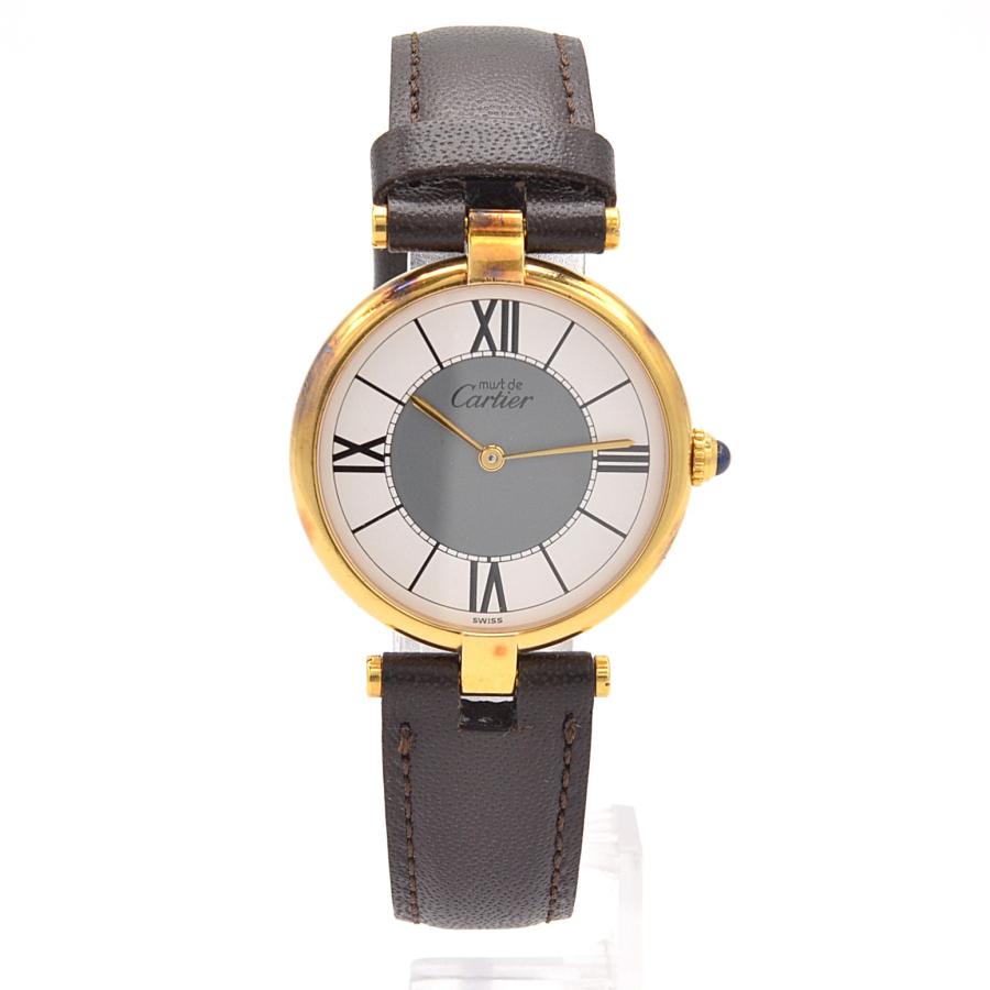CARTIER カルティエ マストヴァンドーム ヴェルメイユ メンズ腕時計