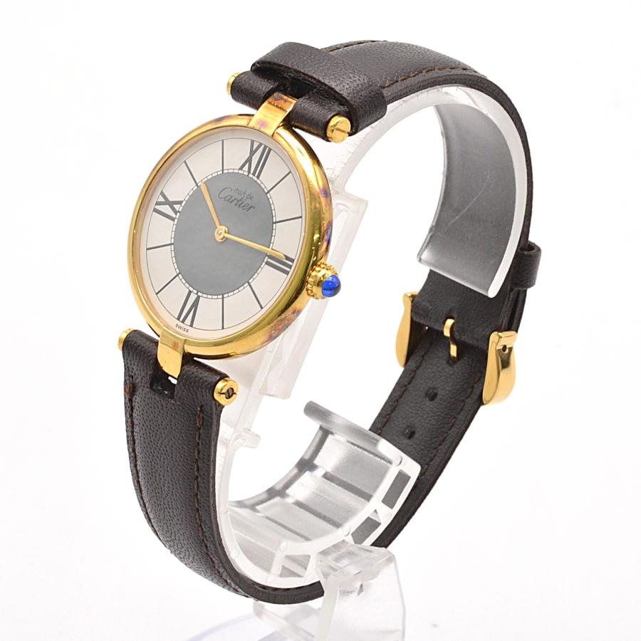 CARTIER カルティエ マストヴァンドーム ヴェルメイユ メンズ腕時計