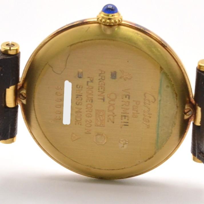 CARTIER カルティエ マストヴァンドーム ヴェルメイユ メンズ腕時計