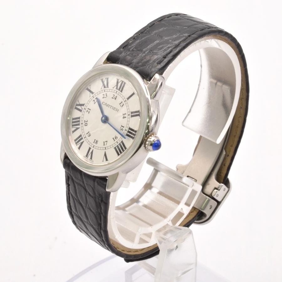 CARTIER カルティエ ロンド ソロ ドゥ W6700155 レディース腕時計  