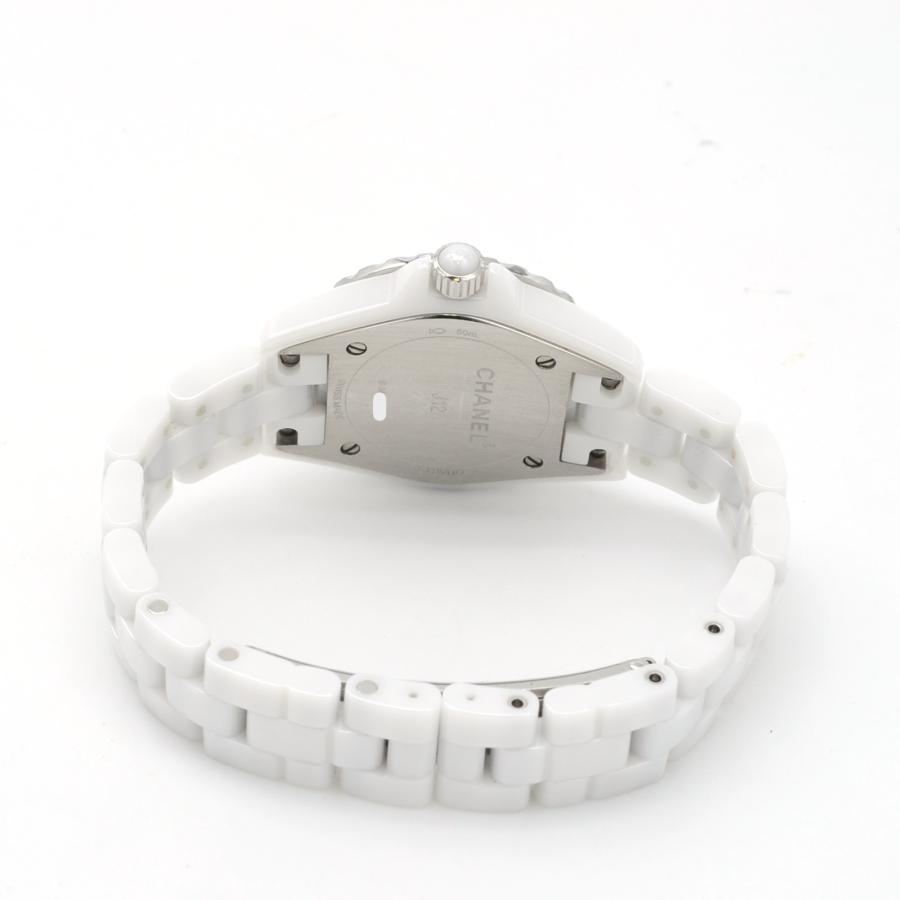 CHANEL シャネル J12 H2570 8Pダイヤモンド 29ミリ ホワイトシェル文字  