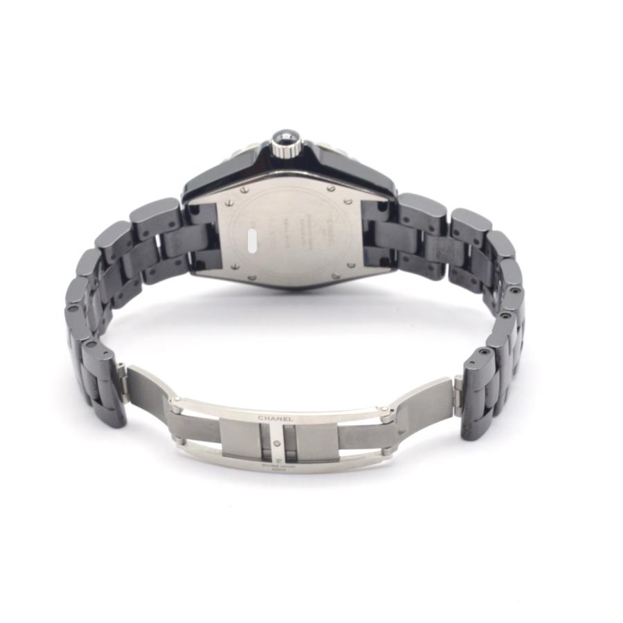 CHANEL シャネル J12 38ミリ AT/自動巻 ブラック文字盤 セラミック