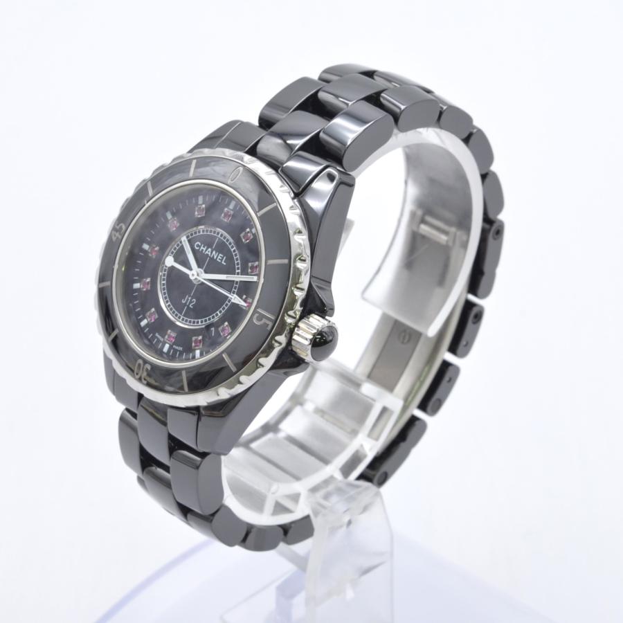 シャネル腕時計 CHANEL 時計J12 ・33mm・12Pルビールビー 楽天市場】シャネル CHANEL J12 12Pルビー/パヴェルビー 腕時計