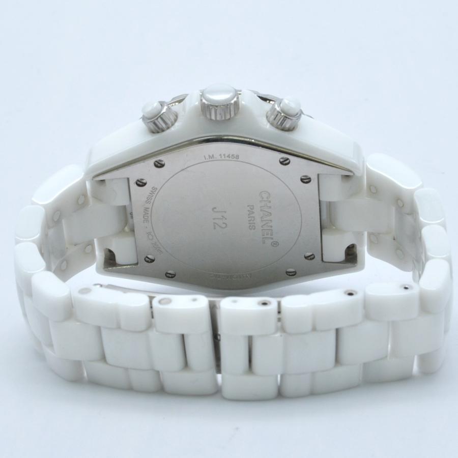 s*d様 CHANEL J12 ホワイト セラミック クロノグラフ CHANELシャネル J12 ホワイトセラミック クロノグラフ 自動巻き