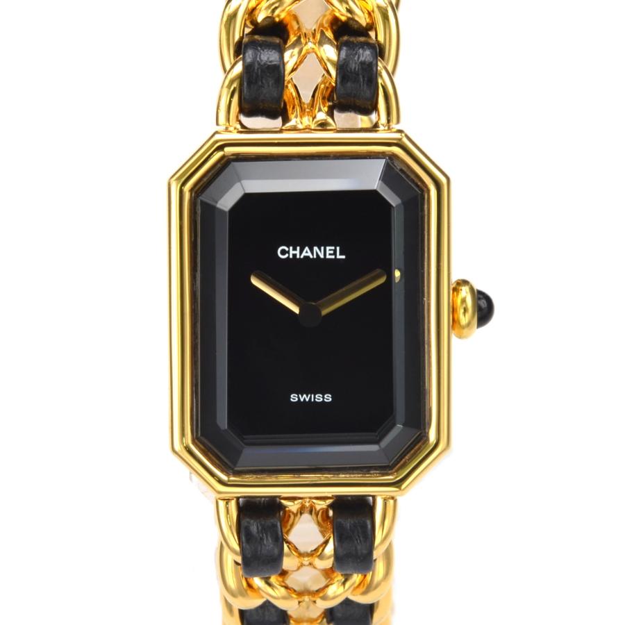CHANEL シャネル プルミエール Sサイズ クォーツ レディース腕時計 GP