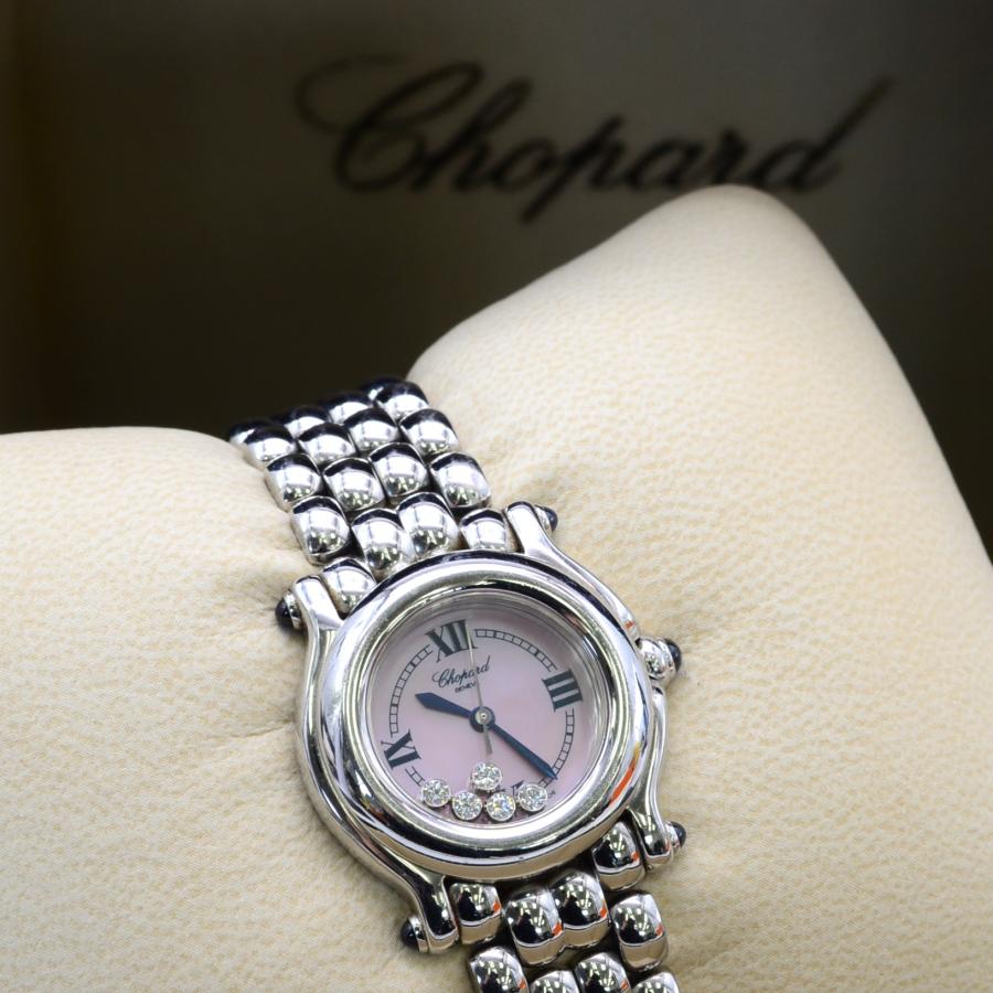 CHOPARD ショパール ハッピースポーツ 27/8250-23 5Pダイヤ クォーツ