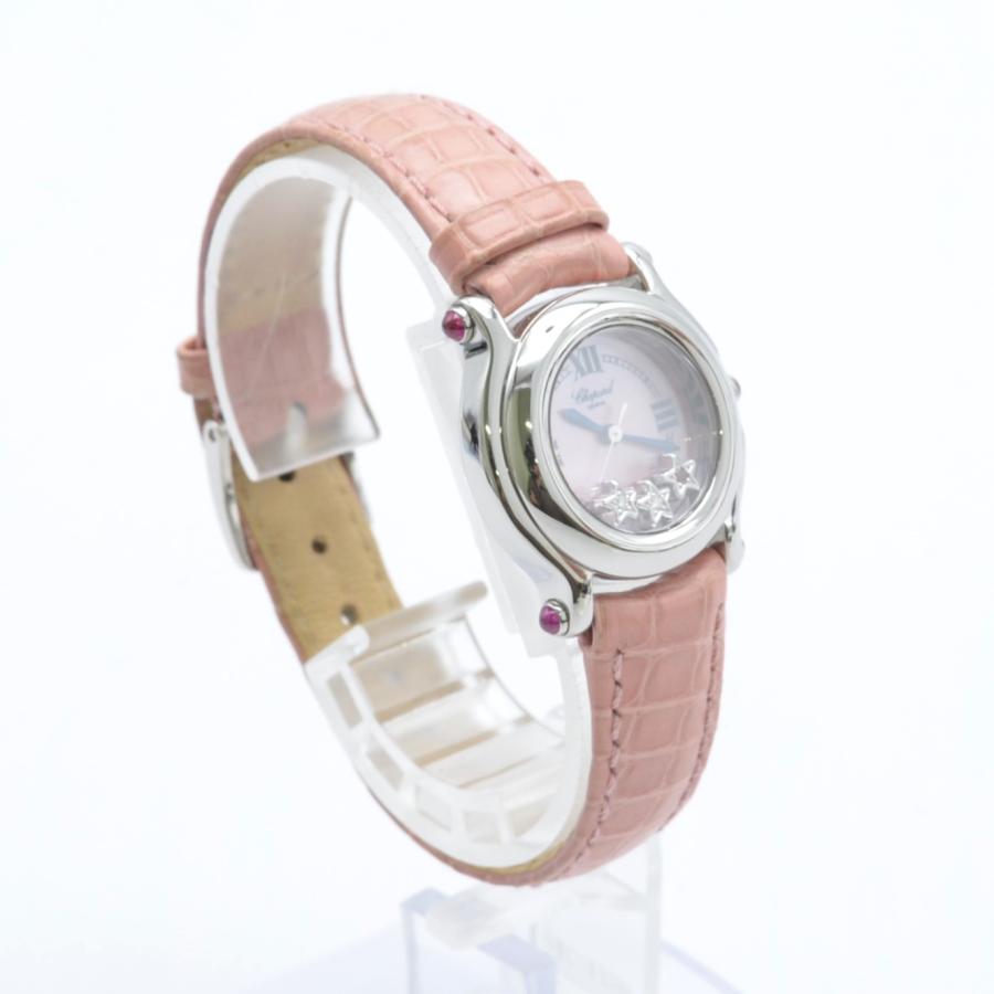 T207 ショパール ハッピースポーツ 27/8245 5Pダイヤ クォーツ CHOPARD ショパール ハッピースポーツ スターダイヤ 27/8245-21