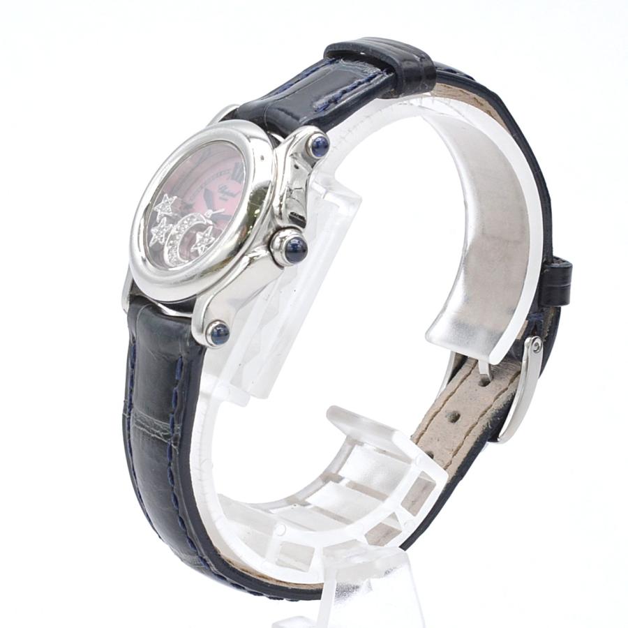 T207 ショパール ハッピースポーツ 27/8245 5Pダイヤ クォーツ CHOPARD ショパール ハッピースポーツ ムーンスター 27/8245-3008