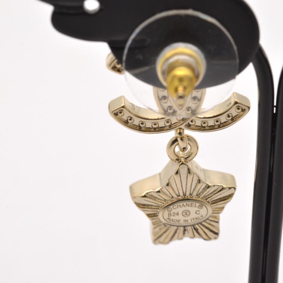 CHANEL シャネル ピアス イヤリング ココマーク ラインストーン スター