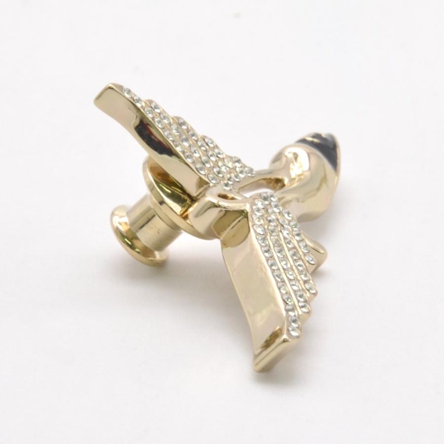CHANEL シャネル　ハイヒール　ピンブローチ　　ゴールドブラック CHANEL シャネル ハイヒール ピンブローチ アクセサリー GP 【ほぼ新品