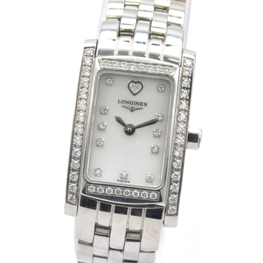 ロンジン L5.158.0 ドルチェヴィータ サイドダイヤ クォーツ腕時計 稼働 LONGINES ロンジン ドルチェヴィータ L5.158.0 レディース腕時計