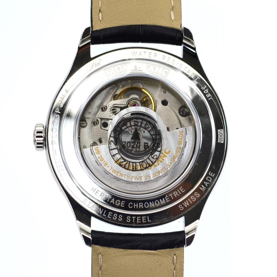 たむたむ 超美品】モンブラン MONTBLANC ヘリテージクロノメトリーカンティ