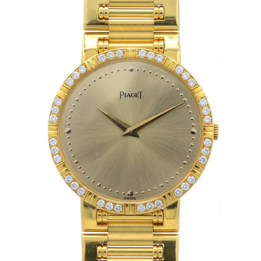 PIAGET ピアジェ ダンサー 84024 K 81 YG 金 ダイヤベゼル QZ PIAGET ピアジェ ダンサー 84024 K 81 YG 金 ダイヤベゼル QZ