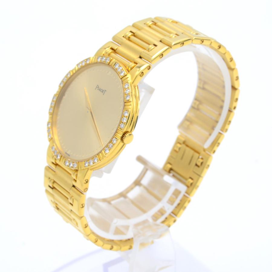 PIAGET ピアジェ ダンサー 84024 K 81 YG 金 ダイヤベゼル QZ PIAGET ピアジェ ダンサー 84024 K 81 YG 金 ダイヤベゼル QZ