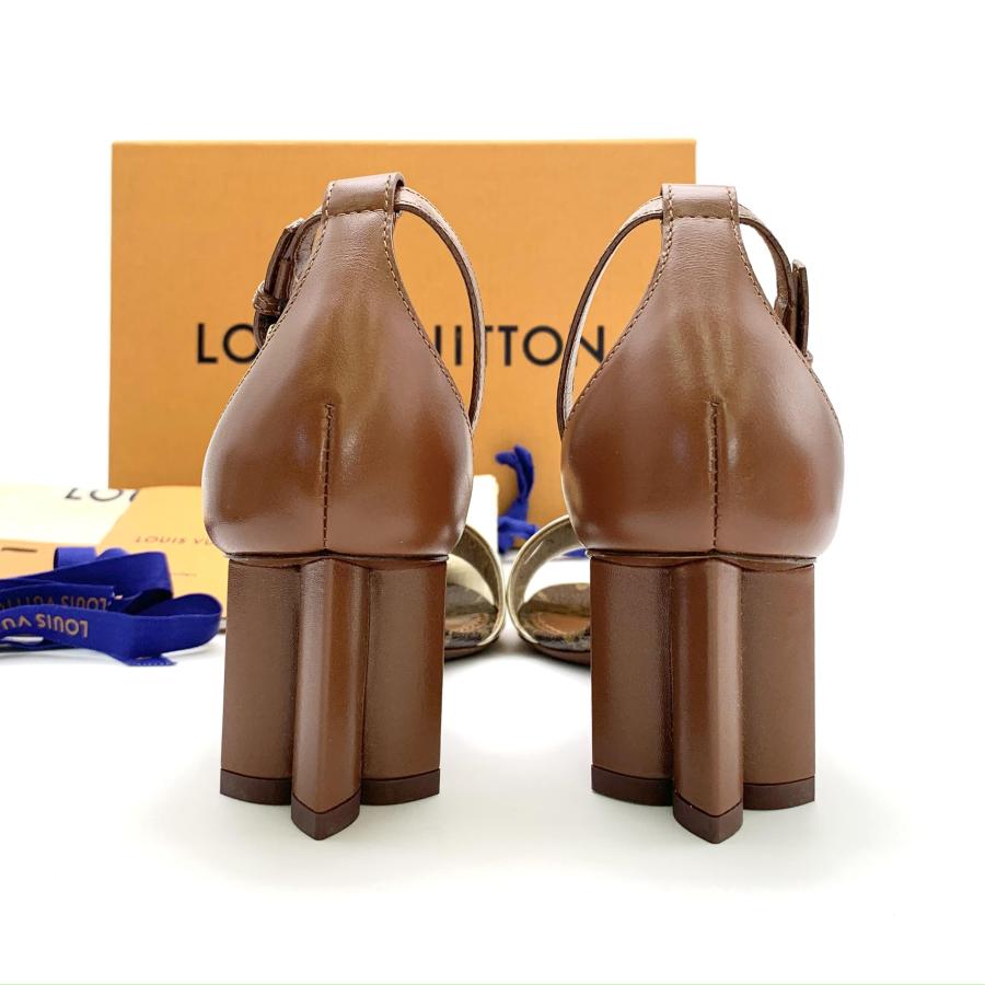 LOUIS VUITTON ルイヴィトン MA1127 モノグラム ゴールド 35 1/2