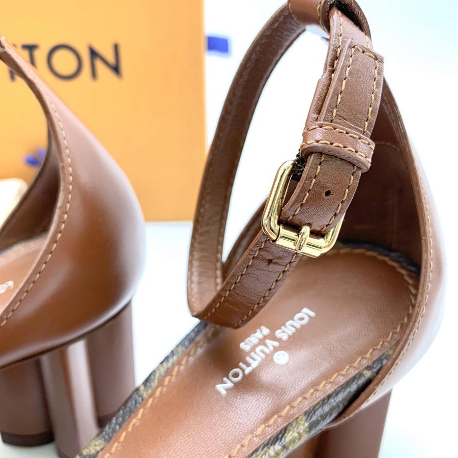 LOUIS VUITTON ルイヴィトン MA1127 モノグラム ゴールド 35 1/2 