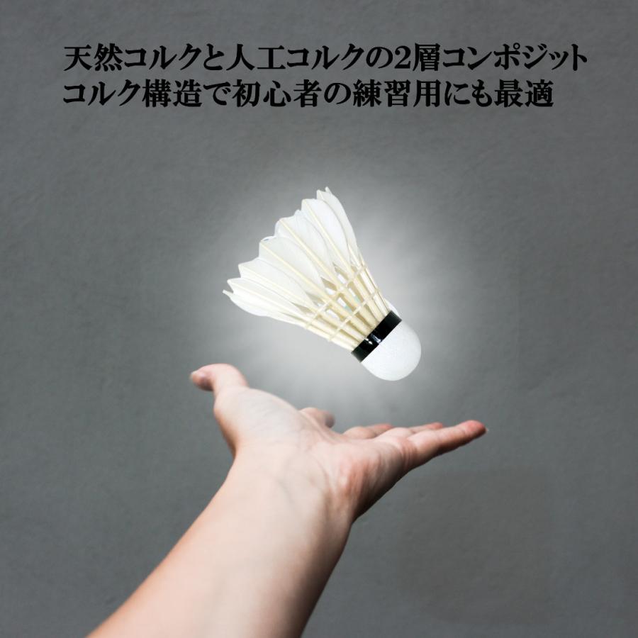 Urban field バドミントン 羽 シャトルコック 1ダース 12個入り