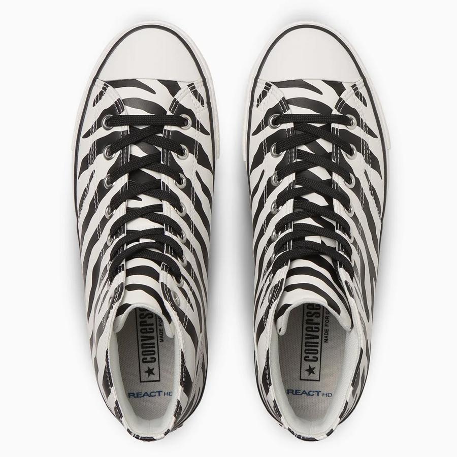 クリアランス30%OFF 購入特典付き コンバースゴルフ オールスター ゴルフシューズ 靴 ALL STAR GF ZEBRA HI ハイカット メンズ レディース｜twice-up-golf｜04