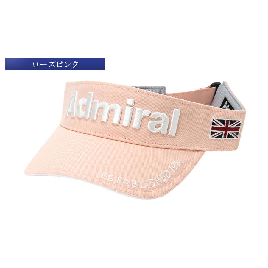 Admiral Golf バイザー サンバイザー 帽子 アドミラル ADMB4A03 24S