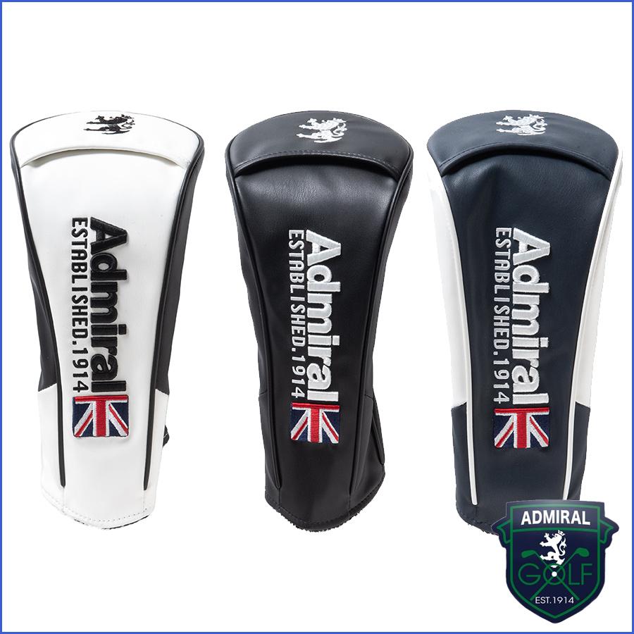 ADMIRAL GOLF ヘッドカバー　　　4点セット Admiral Golf ヘッドカバー ドライバー アドミラル H/C−DR