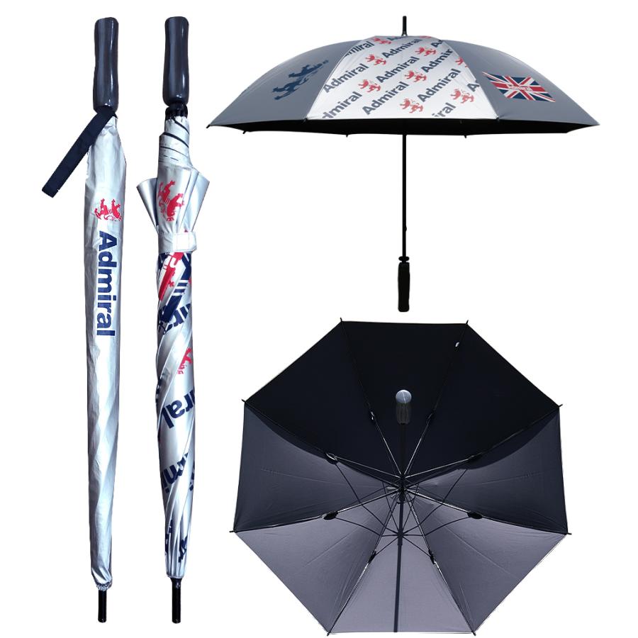 数量限定販売 日傘 銀パラソル 傘 晴雨兼用 アドミラルゴルフ 日よけ 