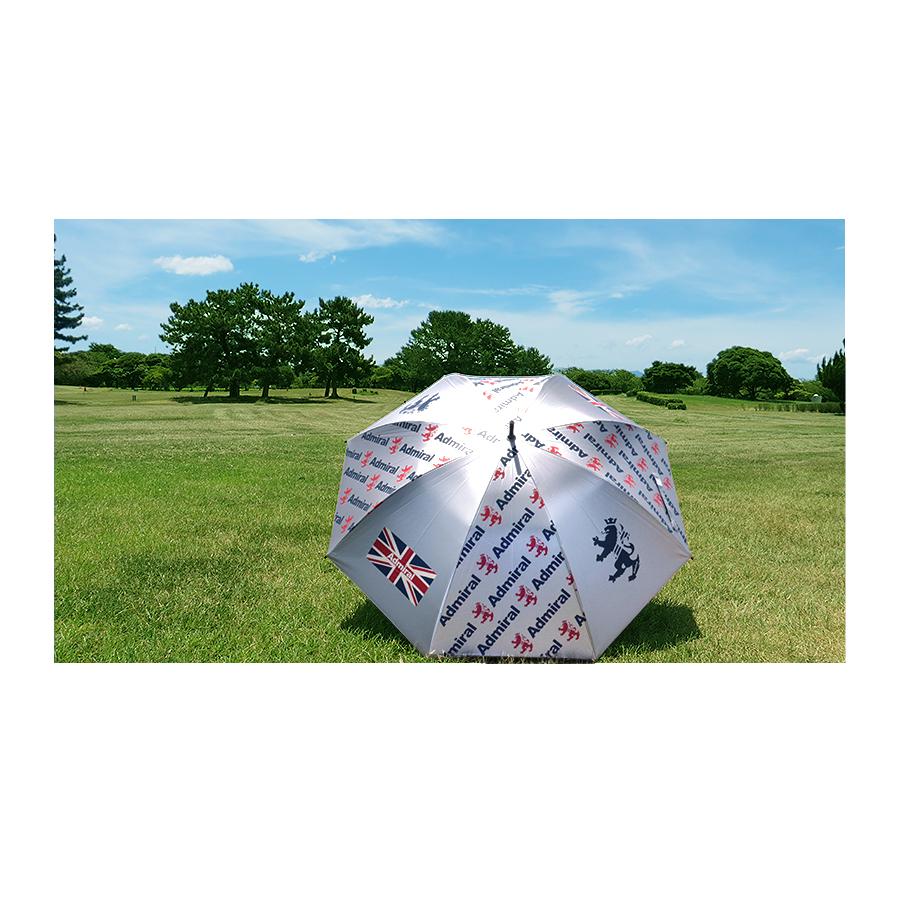 Admiral Golf 数量限定販売 日傘 銀パラソル 傘 晴雨兼用