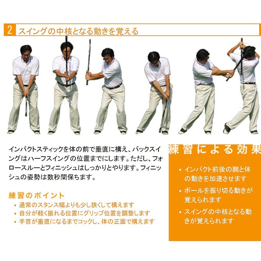 ヤマニゴルフ ゴルフ 練習 インパクトスティック スタンダード 内藤