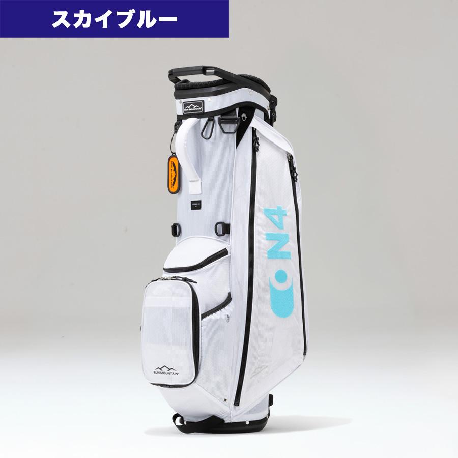 SunMountain サンマウンテン キャディバッグ グリーン/ホワイト SUN MOUNTAIN（サンマウンテン） SUN MOUNTAIN x ON4 オンフォー