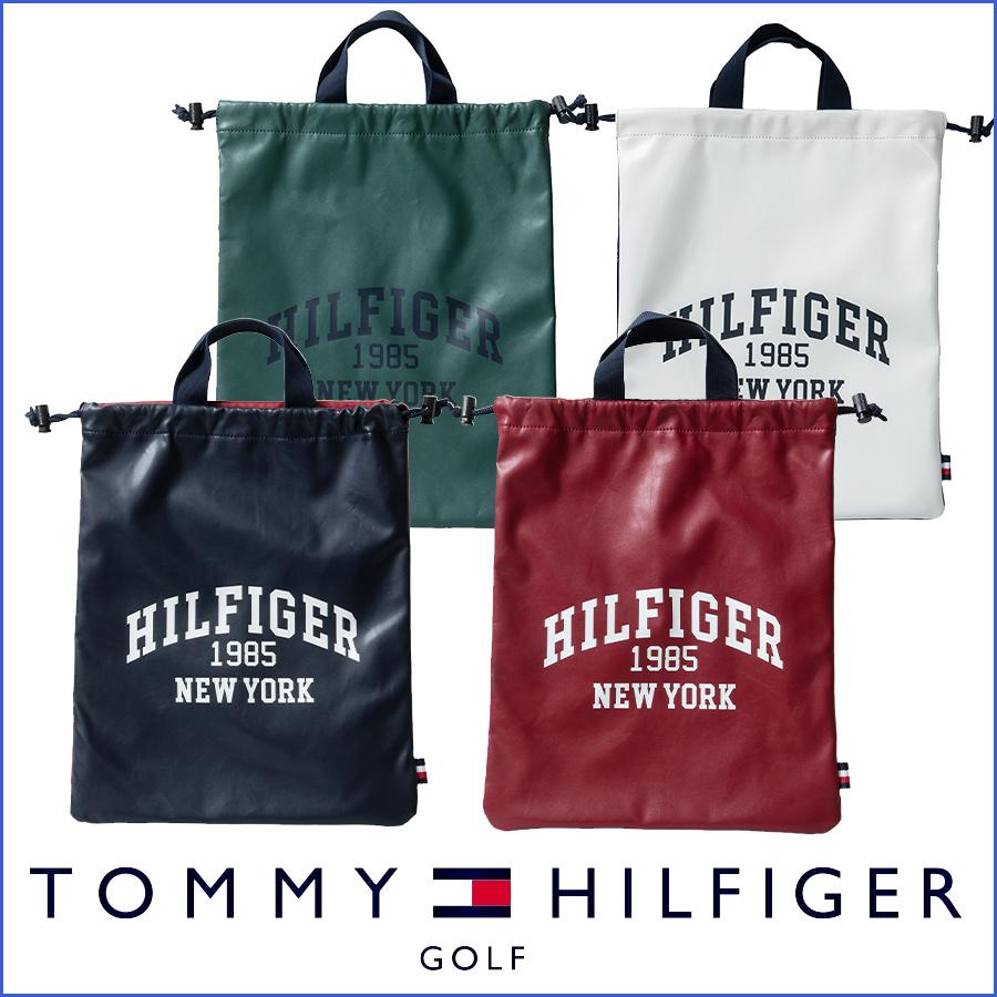 TOMMY HILFIGER 巾着ポーチ トミーヒルフィガー 巾着 プレップ