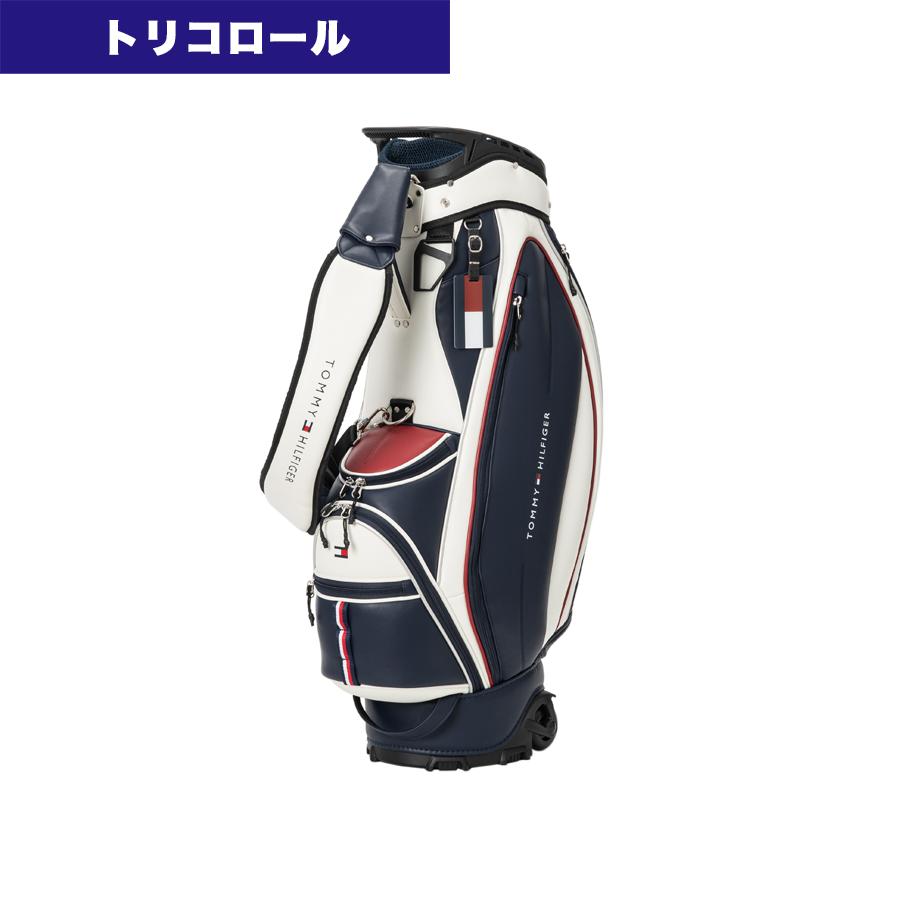 トミーヒルフィガー キャスター付きキャディバッグ   TOMMY HILFIGER（トミー・ヒルフィガー） キャディバッグ キャスター付