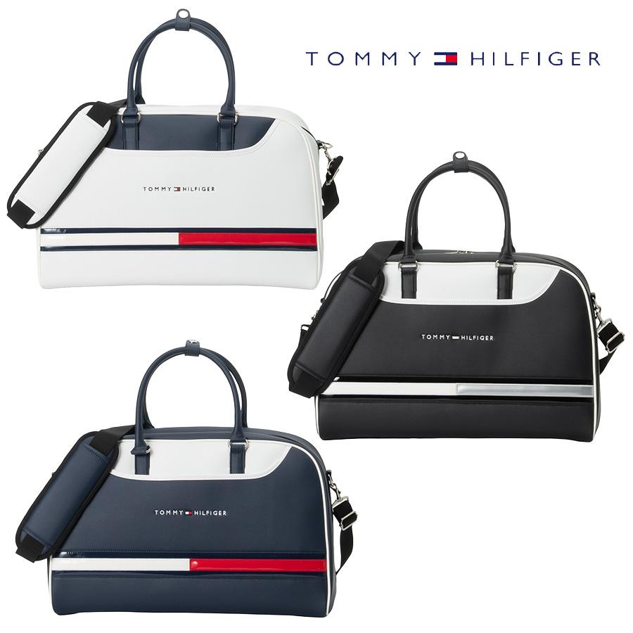 トミーヒルフィガー ボストンバッグ ホワイト　紙タグ付き トミーヒルフィガーゴルフ／TOMMY HILFIGER GOLF】 ボストンバッグFACE