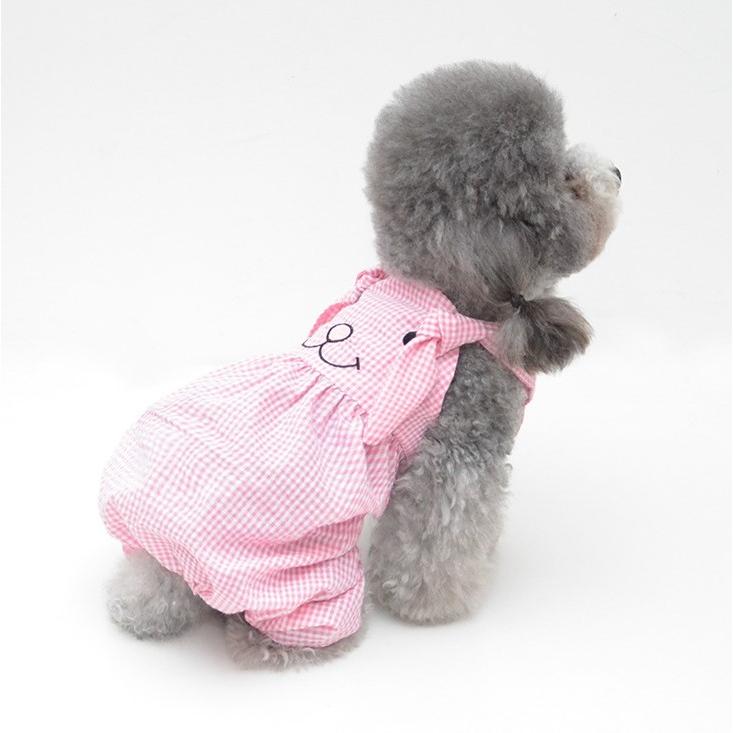 春 夏 秋 サイズ交換対応 犬服 ドッグウェア 可愛い おしゃれ 犬用つなぎ オーバーオール パンツ もこもこイラストカボチャパンツ C000239 Twiggy Style 通販 Yahoo ショッピング