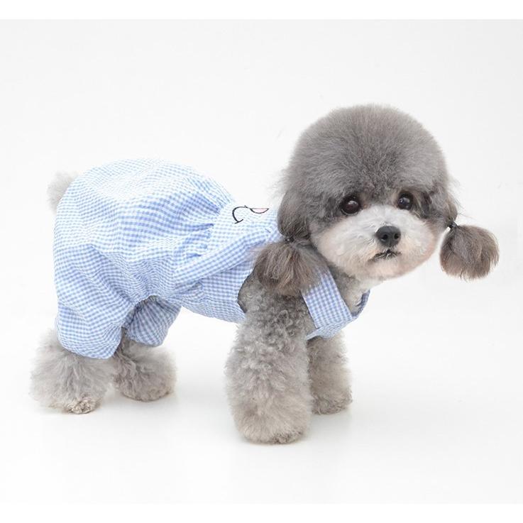 春 夏 秋 サイズ交換対応 犬服 ドッグウェア 可愛い おしゃれ 犬用つなぎ オーバーオール パンツ もこもこイラストカボチャパンツ C Twiggy Style 通販 Yahoo ショッピング