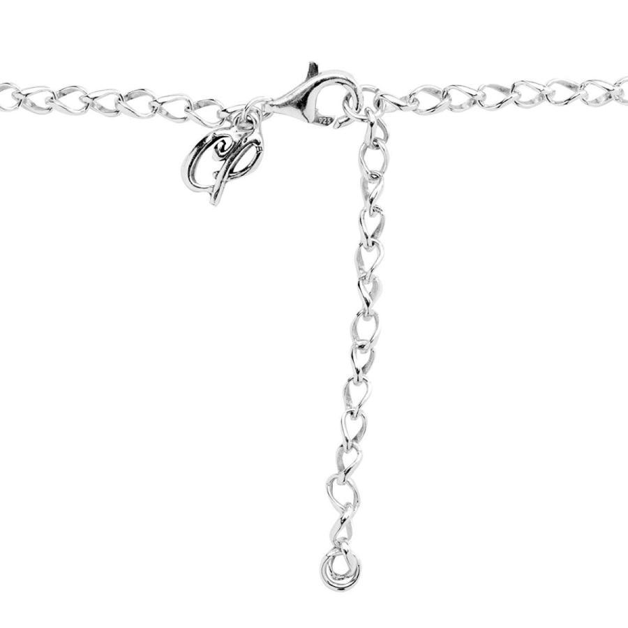 Carolyn Pollack - 925 Sterling Silver Black Agate Necklace- Embrace Th