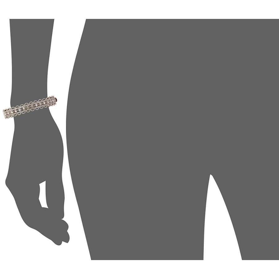 Marchesaウィメンズゴールドトーンフィリグリーバングルブレスレット、0