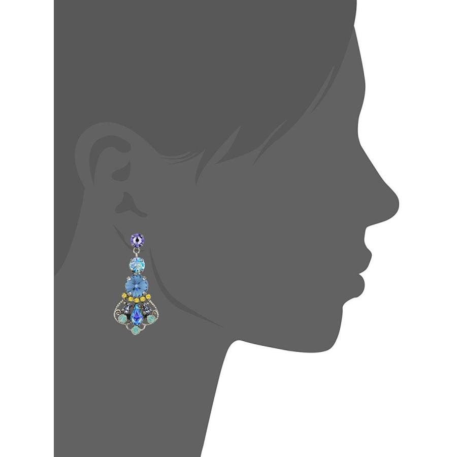 Sorrelli Womens Moonlit Shores Adorned Filigree Statement Drop Earring｜twilight-shop｜02