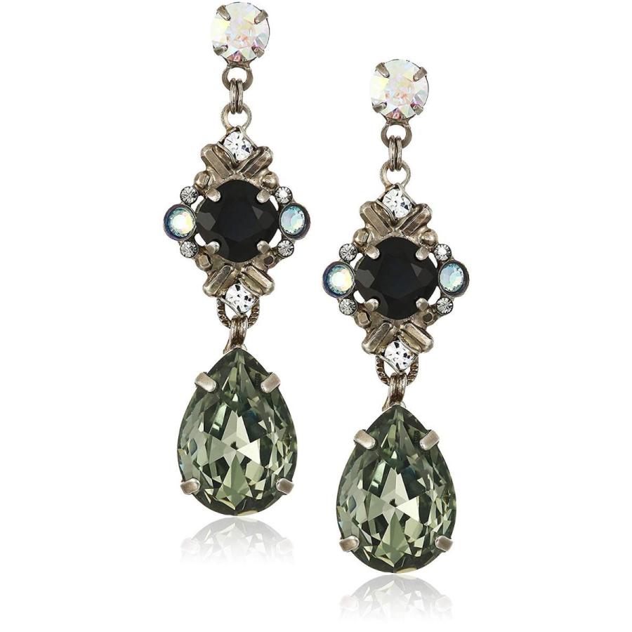 Sorrelli Women's Acca Earrings, 2, Black