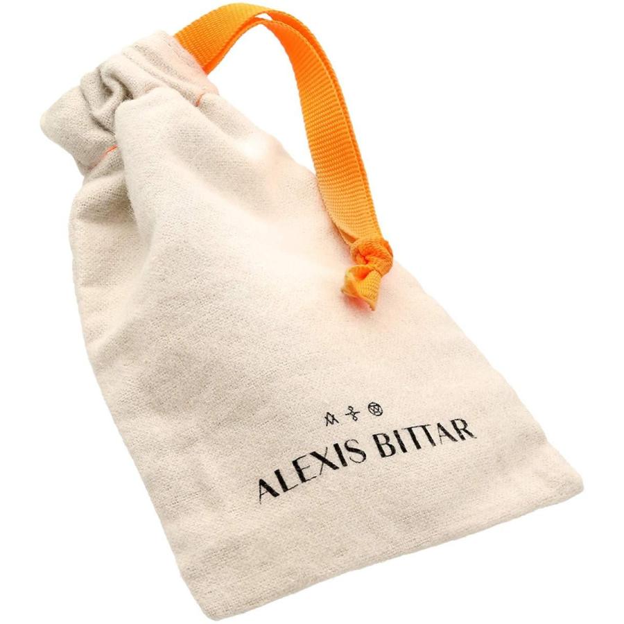 Alexis Bittar Small Lucite Bib Strand Necklace with Crystal Encusted T Clear Confetti Crystal Lucite Hoop Earring | Alexis Bittar