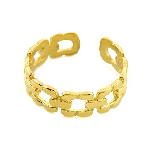 10k Gold Chain Link Toe Ring