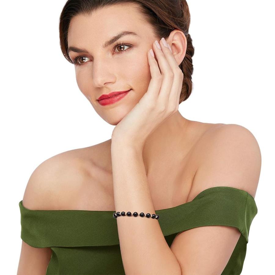 Ross-Simons Black Onyx and 14kt Yellow Gold Bead Bolo Bracelet